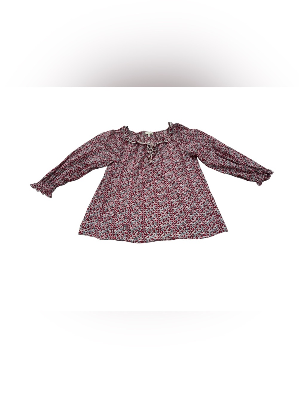 Women’s Max Studio 3/4 Sleeve Floral Peasant Top